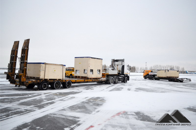 Перевозка негабаритного оборудования весом 70 тонн из Шанхая в Челябинск — фото 2