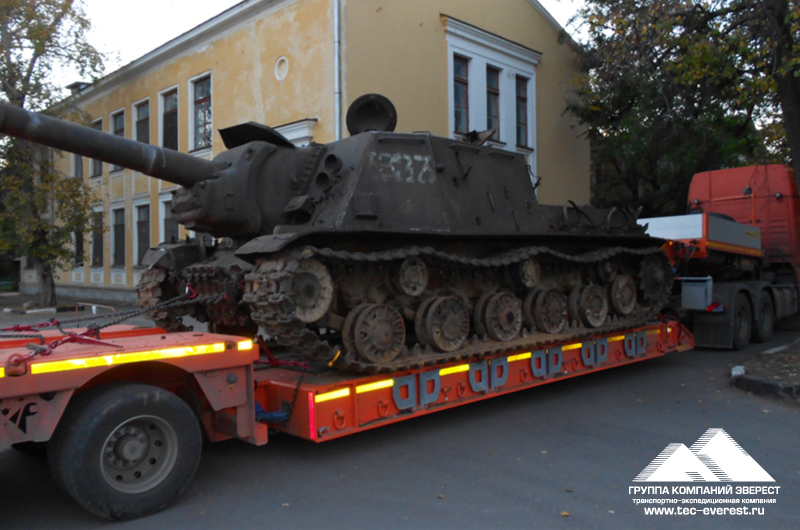 Перевозка ИСУ-152 Зверобой из Жуковского в Лугу — фото 4